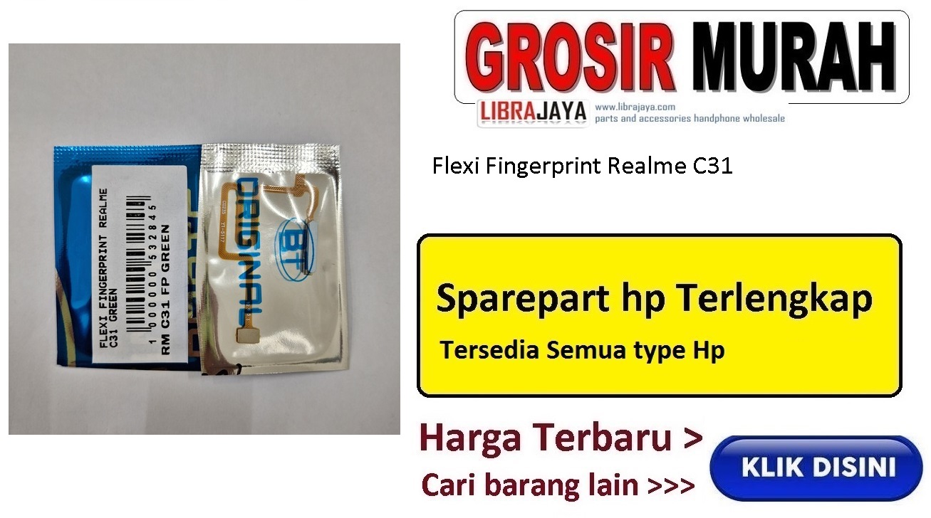 Fleksibel Fingerprint Realme C31