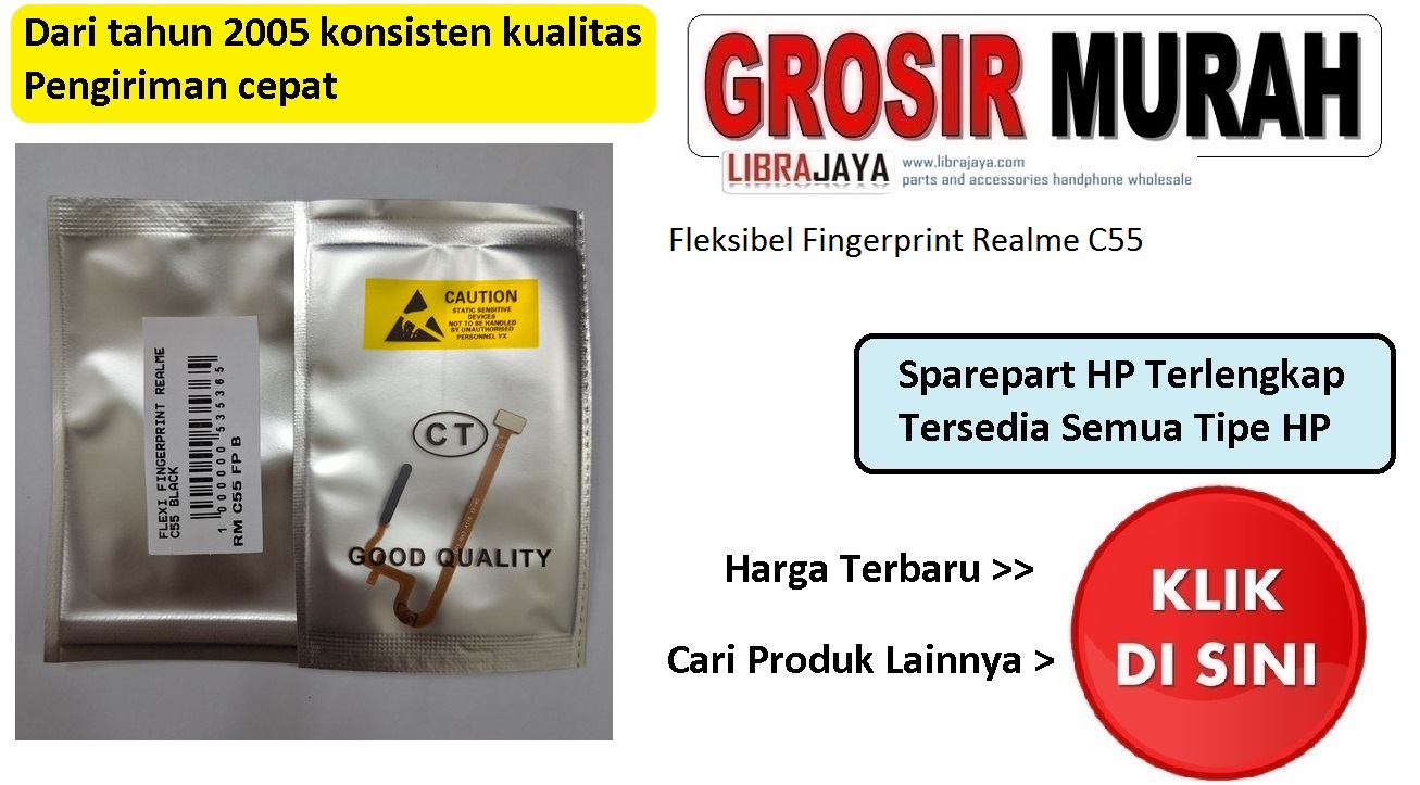 Fleksibel Fingerprint Realme C55