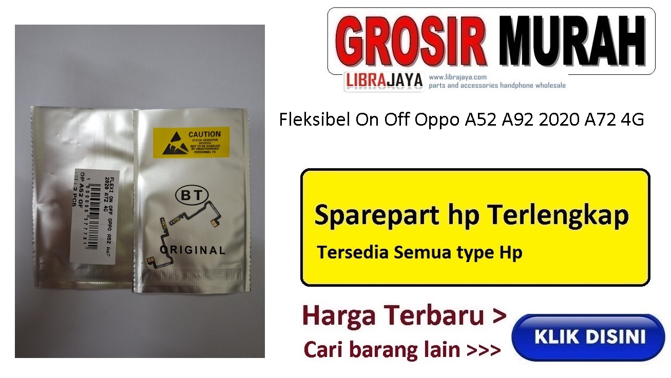 Fleksibel On Off Oppo A52 A92 2020 A72 4G
