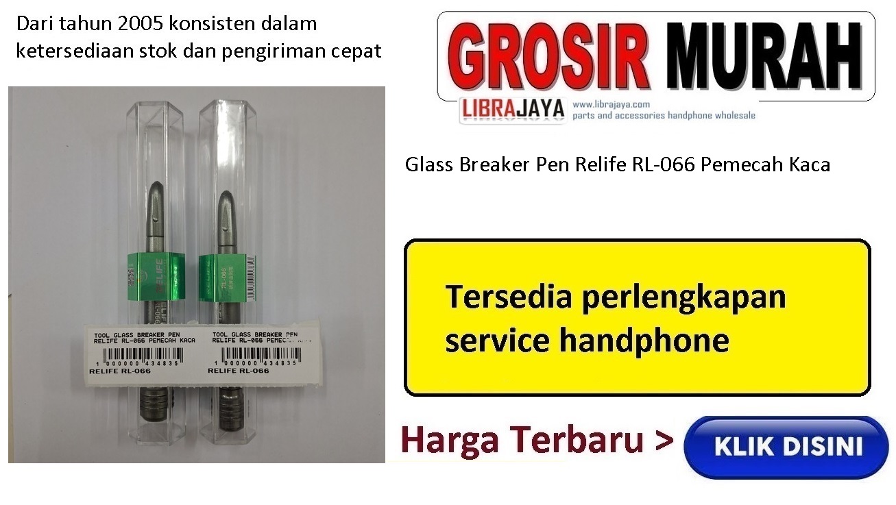 Glass Breaker Pen Relife RL-066 pemecah kaca