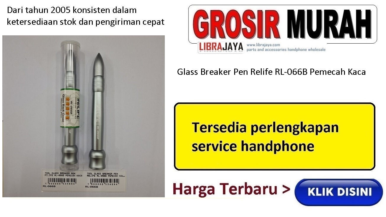 Glass Breaker Pen Relife RL-066B Pemecah Kaca