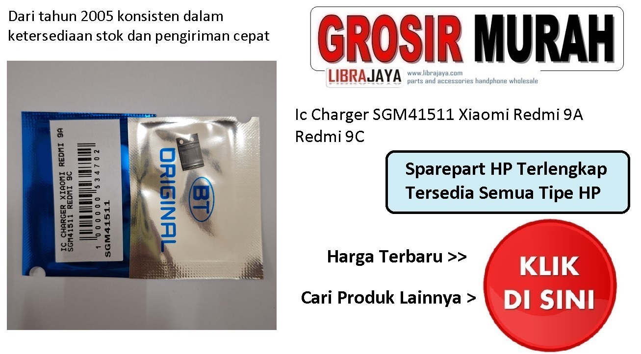 Ic Charger SGM41511 Xiaomi Redmi 9A