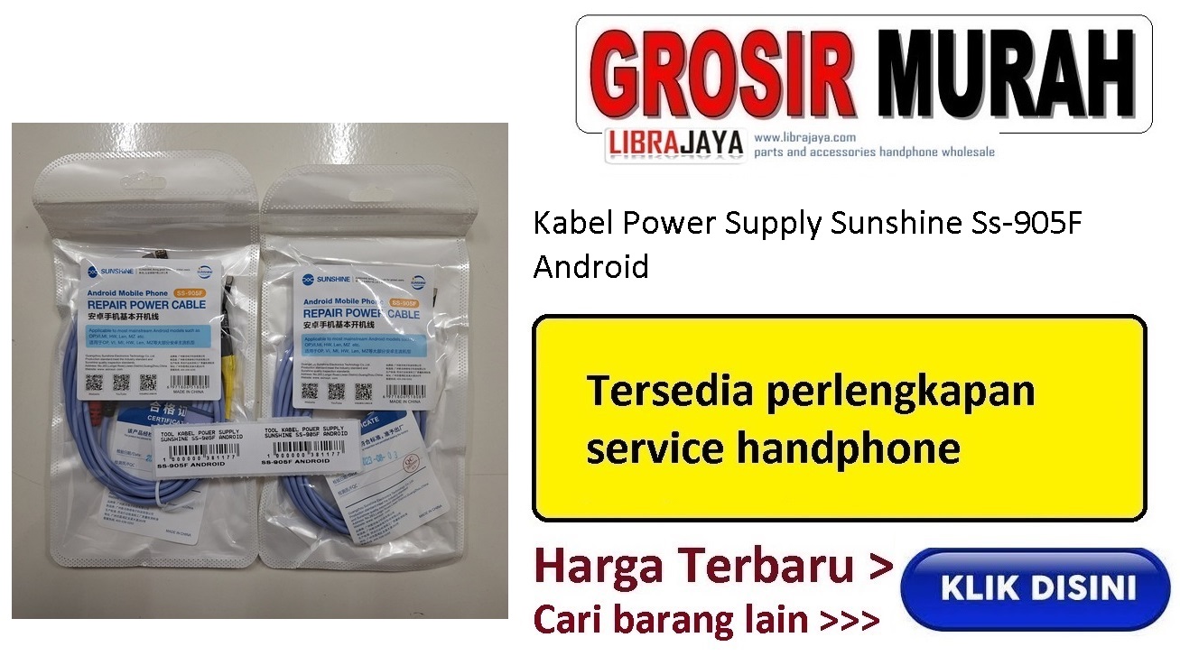 Kabel Power Supply Sunshine Ss-905F Android