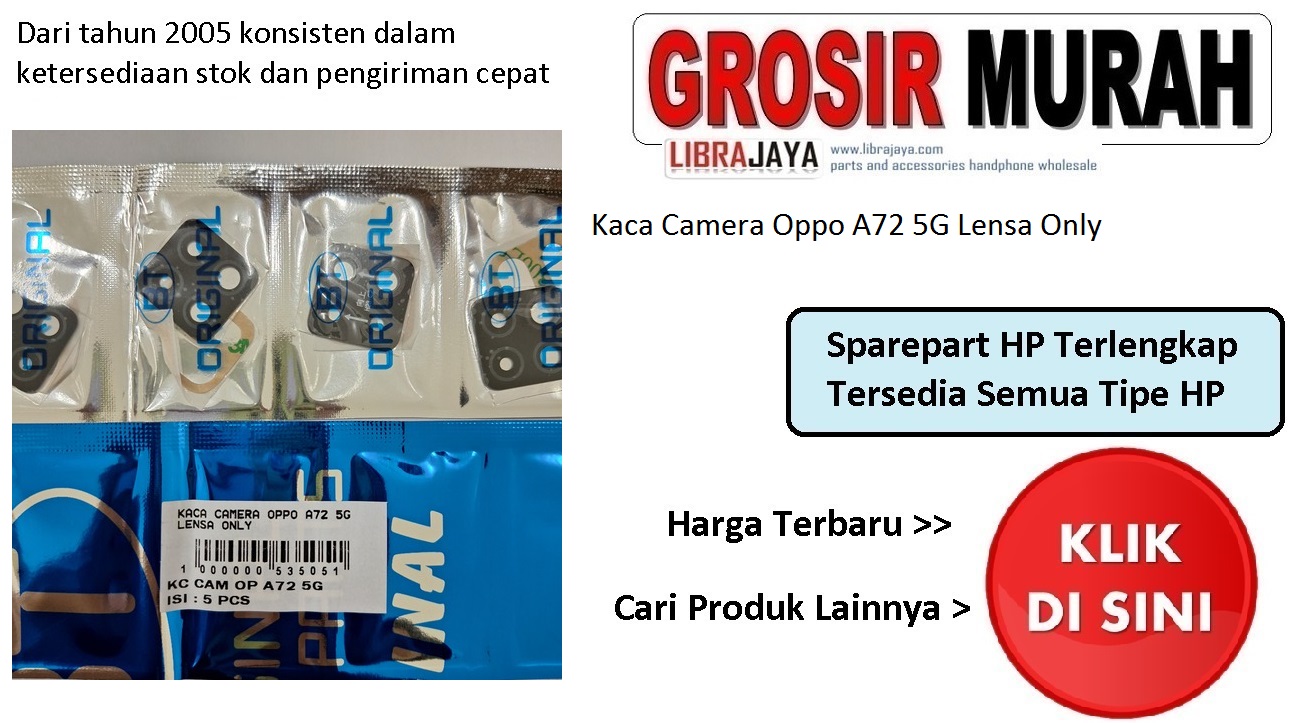 Kaca Camera Oppo A72 5G Lensa Only