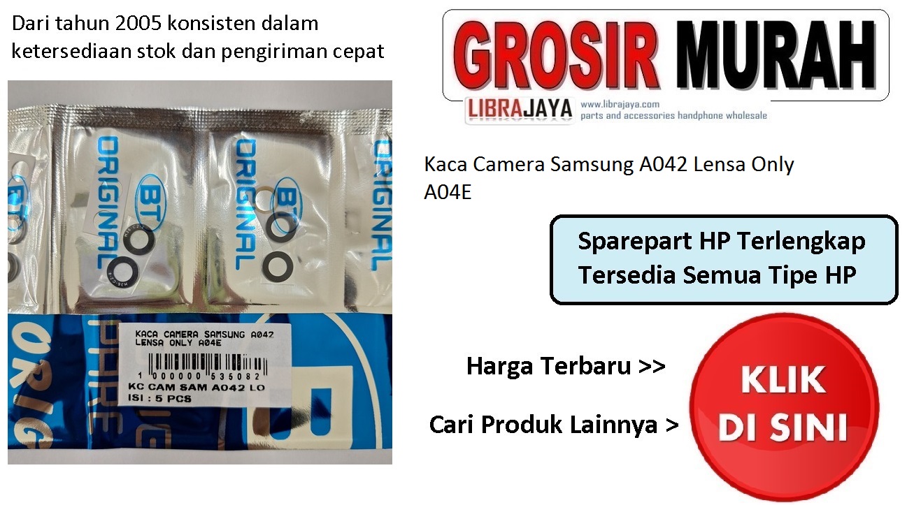 Kaca Camera Samsung A042 Lensa Only A04E