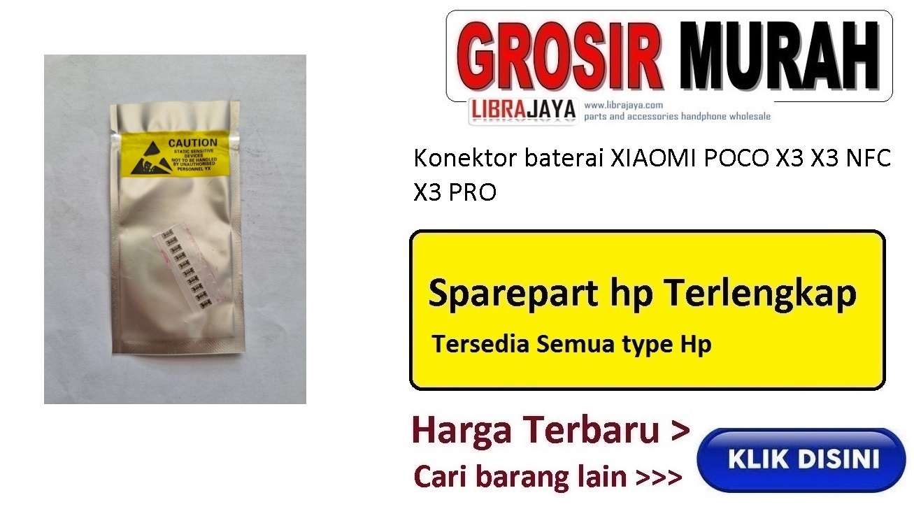 Jual Konektor baterai XIAOMI POCO X3 Connector