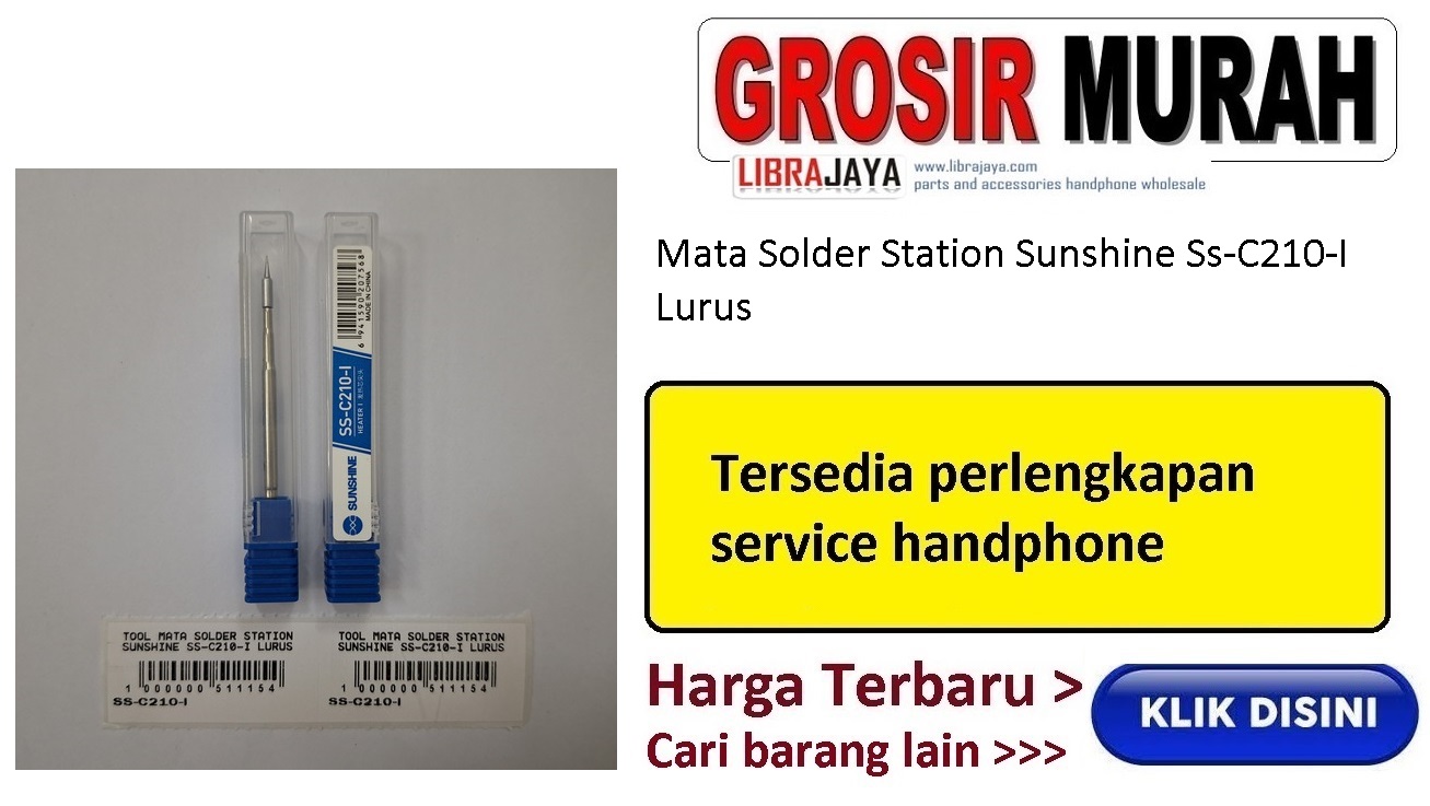 Mata Solder Station Sunshine Ss-C210-I Lurus