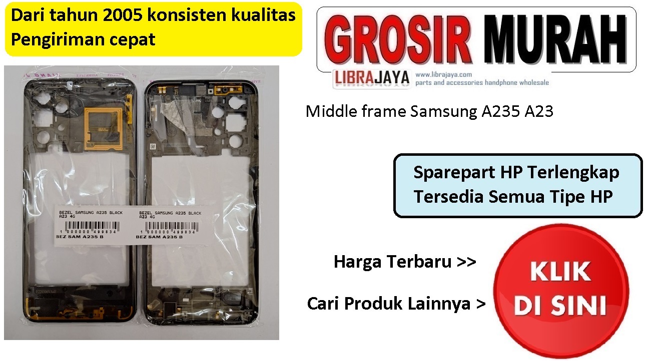 Middle frame Samsung A235 A23