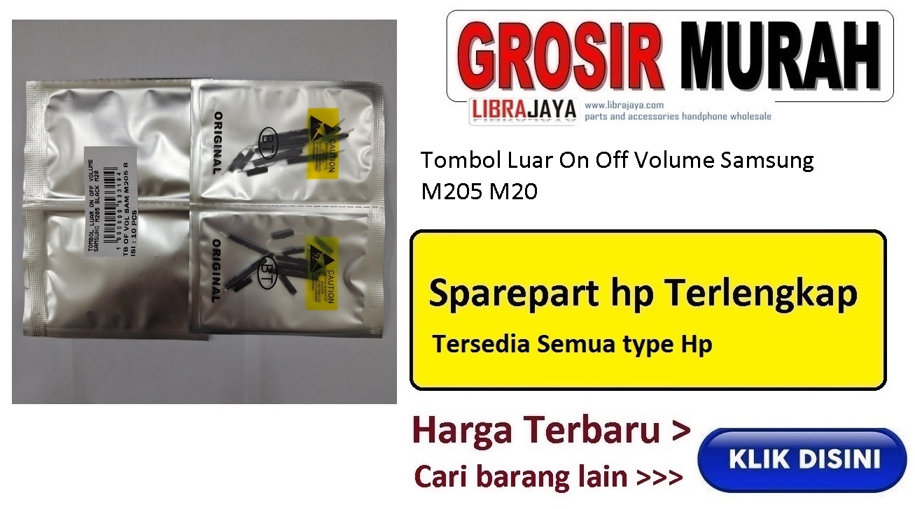 Tombol Luar On Off Volume Samsung M205 M20