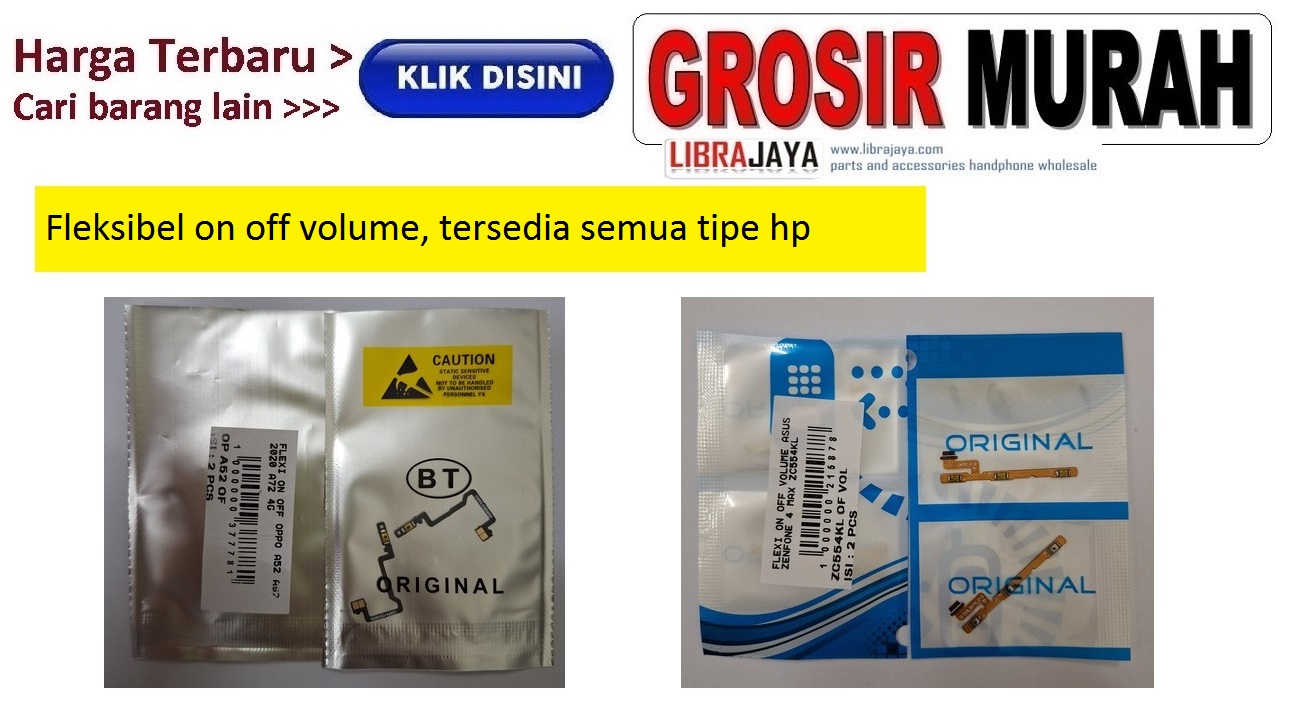 grosir fleksibel on off volume terlengkap