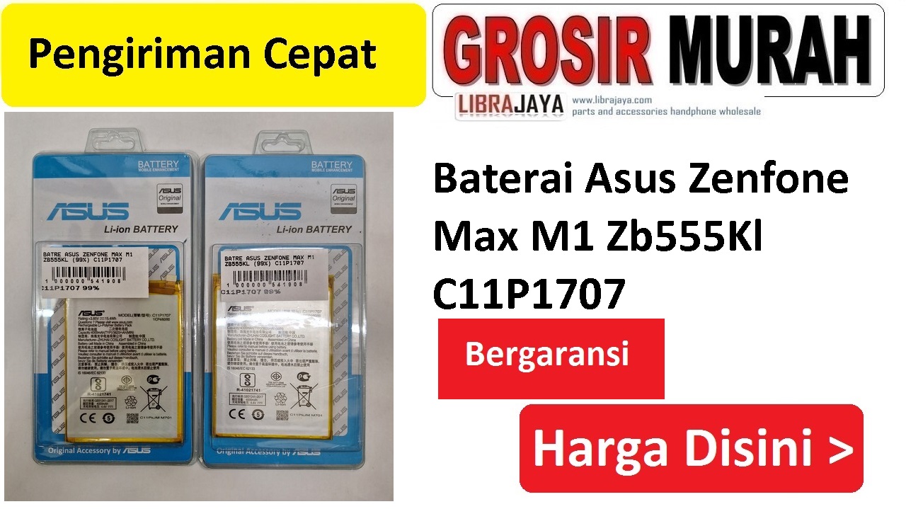 Baterai Asus Zenfone Max M1 Zb555Kl C11P1707