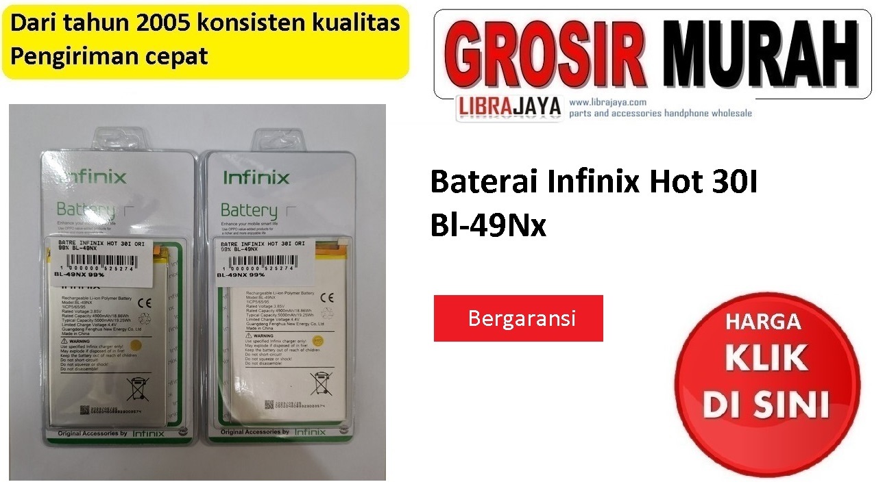Baterai Infinix Hot 30I Bl-49Nx