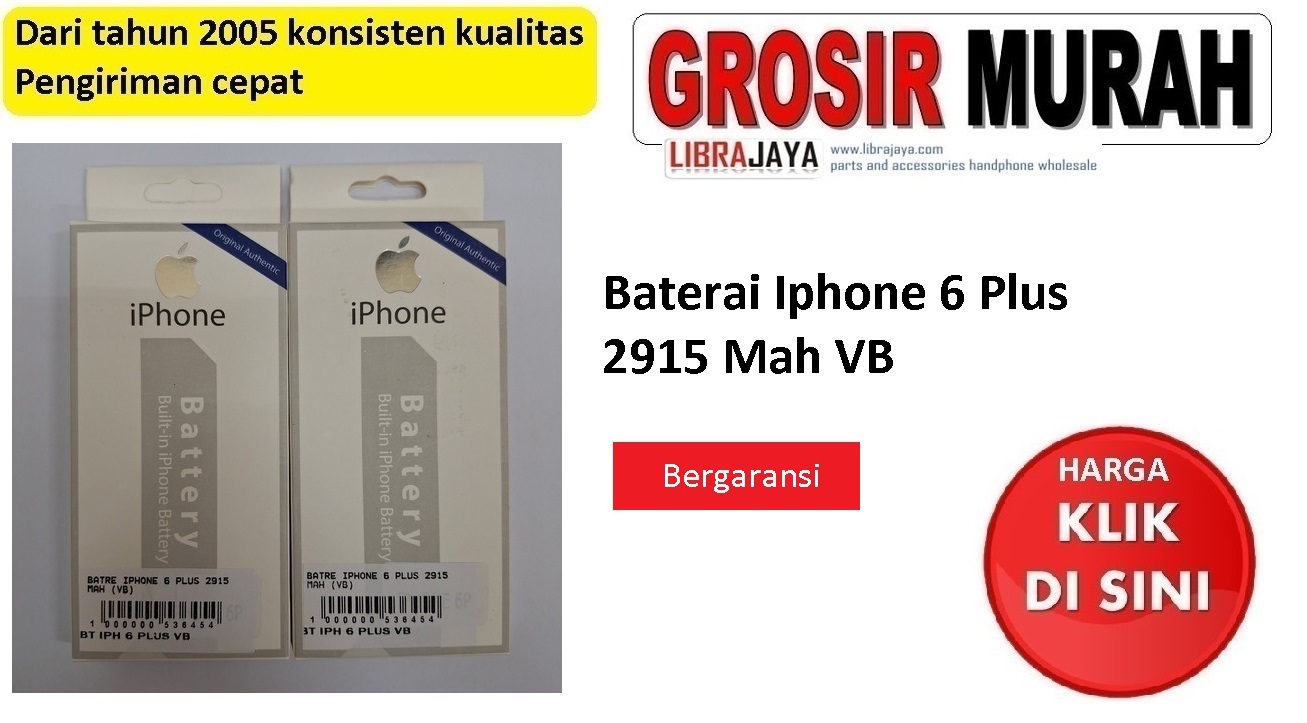 Baterai Iphone 6 Plus 2915 Mah VB