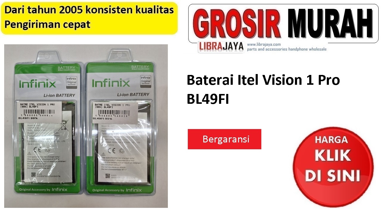 Baterai Itel Vision 1 Pro Bl49Fi