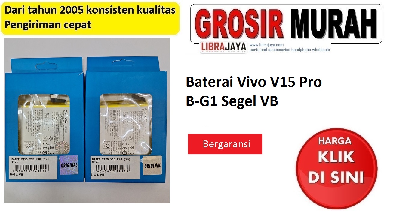 Baterai Vivo V15 Pro B-G1 Segel VB