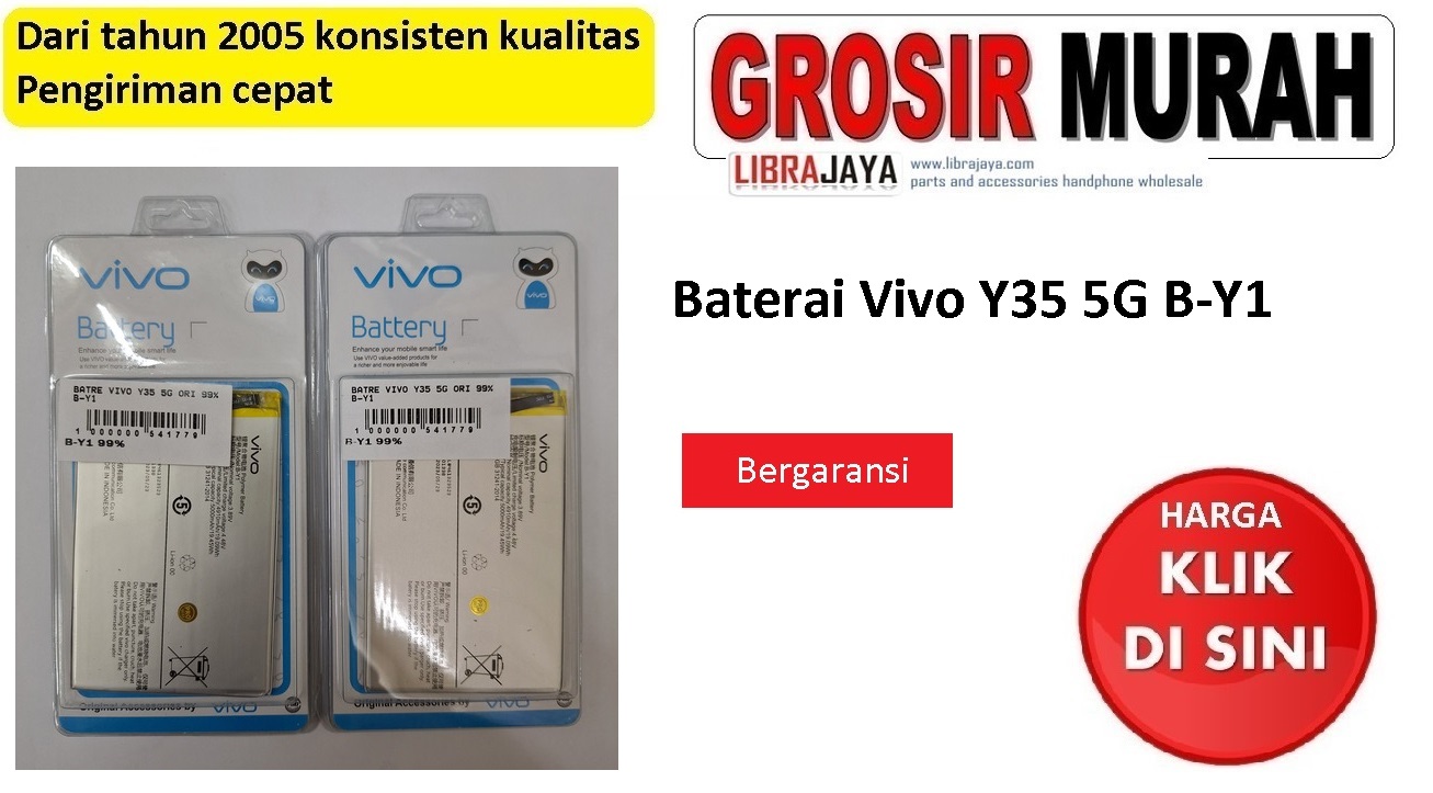 Baterai Vivo Y35 5G B-Y1