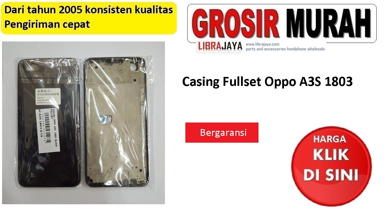 Casing Fullset Oppo A3S 1803