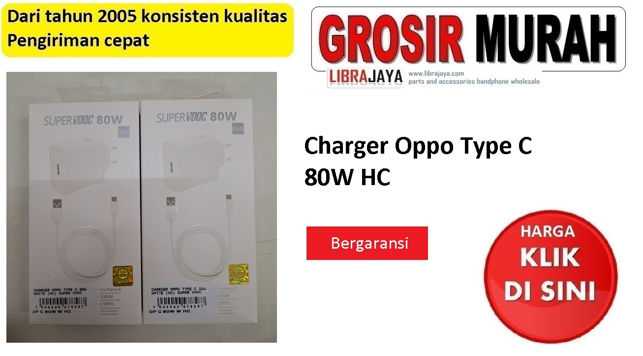 Charger Oppo Type C 80W HC