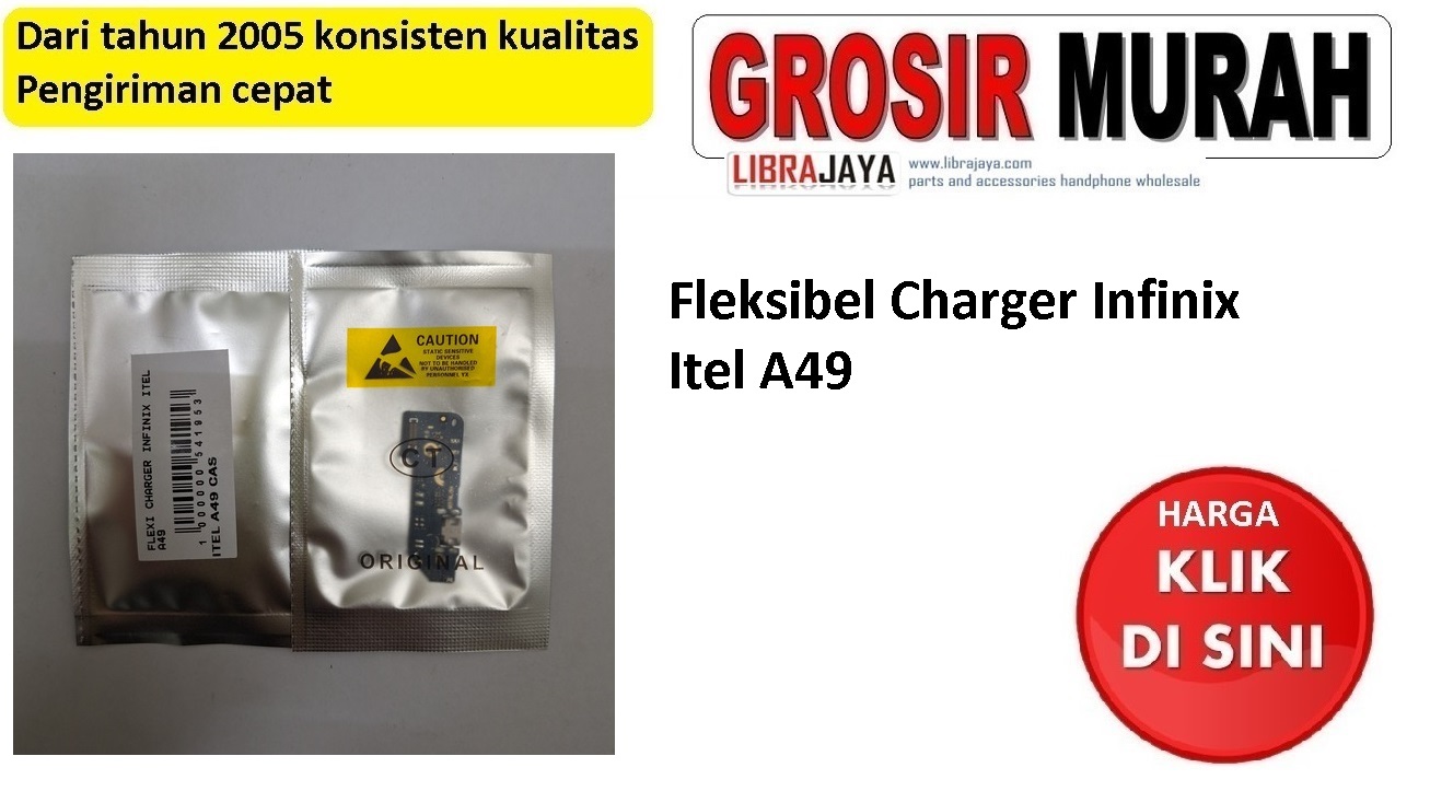 Fleksibel Charger Infinix Itel A49