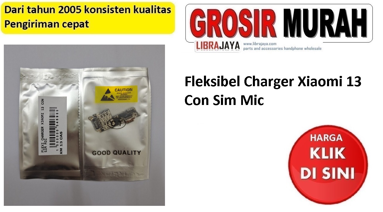 Fleksibel Charger Xiaomi 13 Con Sim Mic