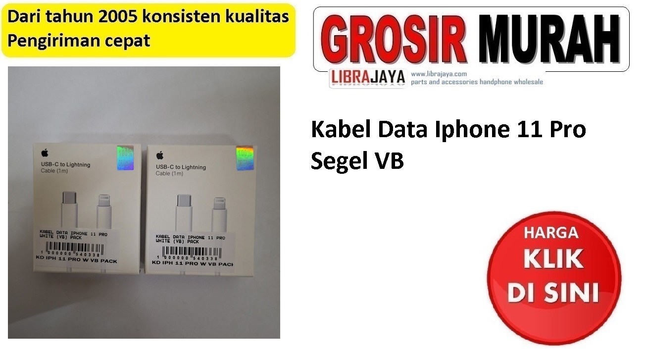 Kabel Data Iphone 11 Pro vb