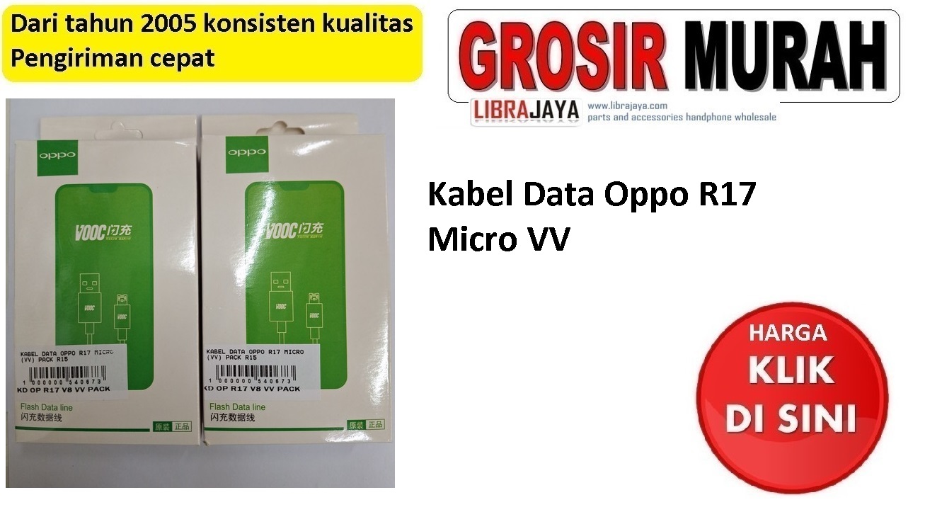 Kabel Data Oppo R17 Micro VV