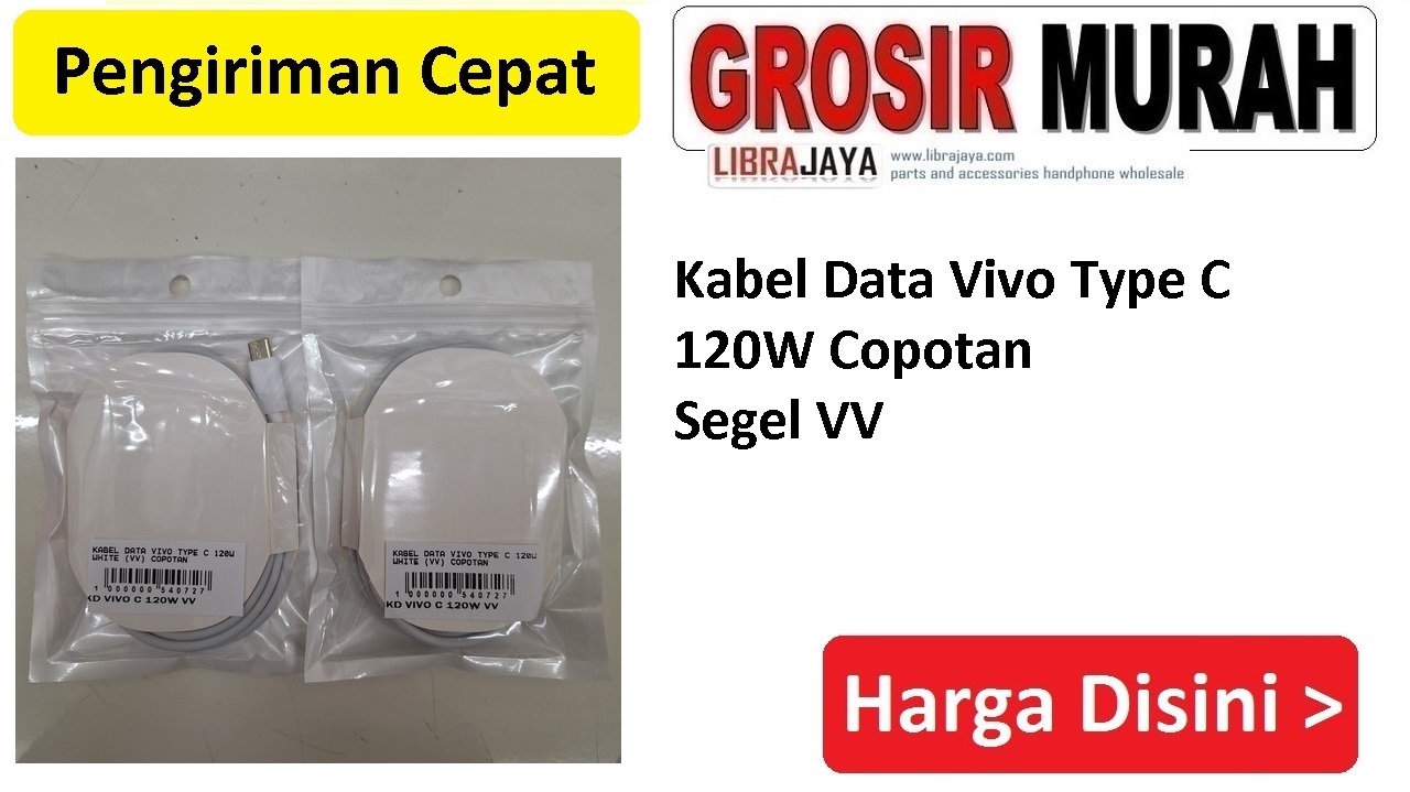 Kabel Data Vivo Type C 120W Copotan Segel VV