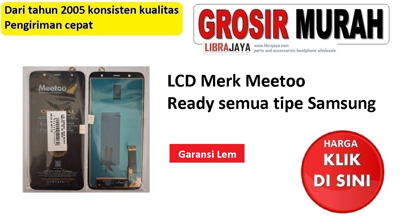 Lcd Samsung anti nombok garansi lem