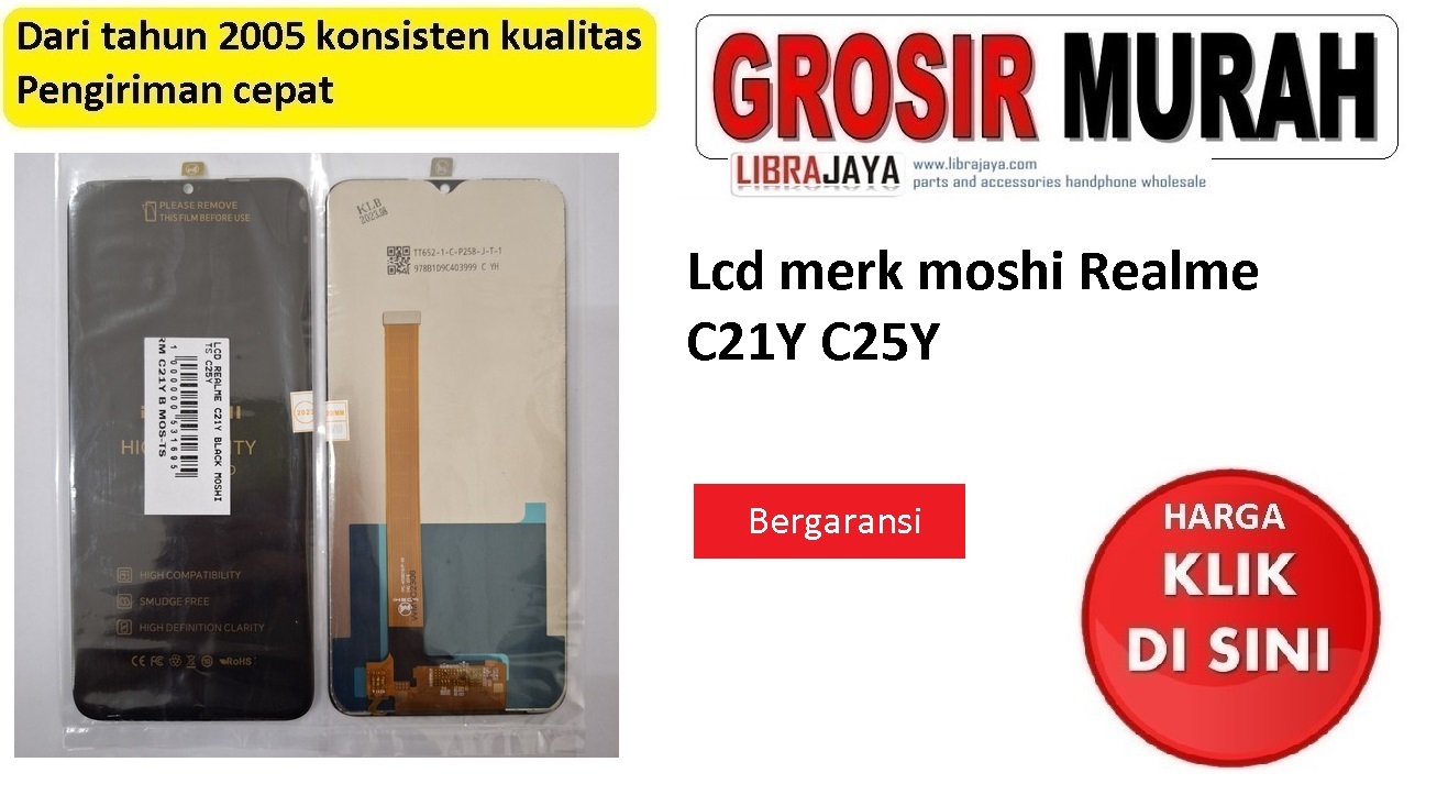 Lcd merk moshi Realme C21Y C25Y FPC-NTD65161P-00