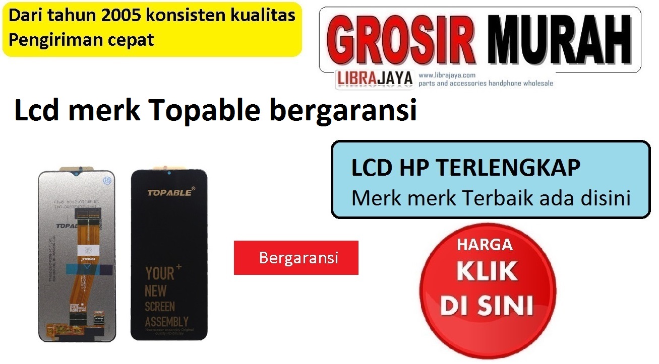 Lcd merk topable bergaransi