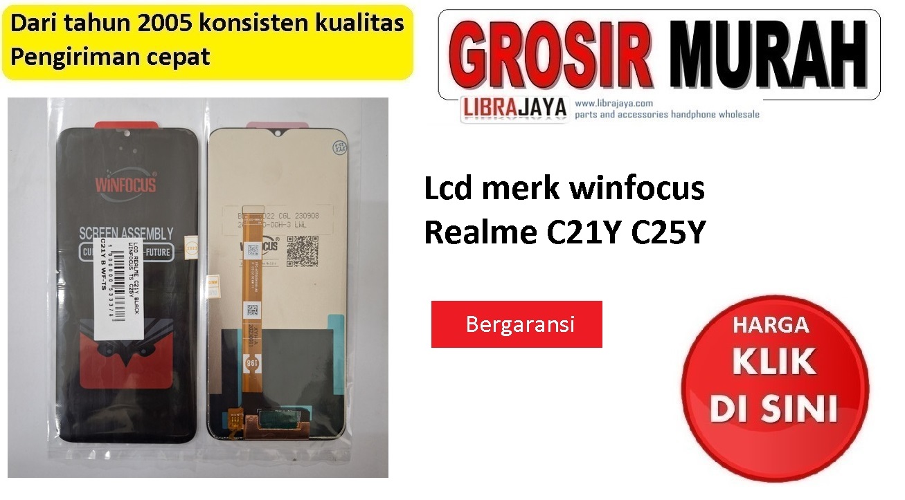 Lcd merk winfocus Realme C21Y C25Y FPC-HTF065H198-A0