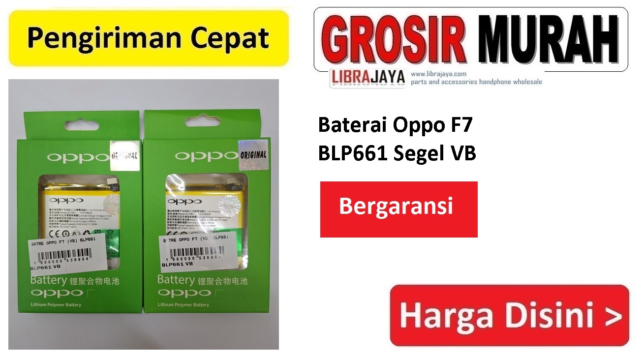 Baterai Oppo F7 BLP661 Segel VB