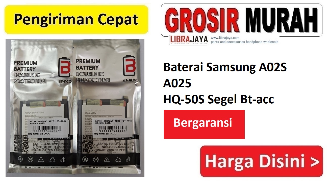 Baterai Samsung A02S A025 HQ-50S Segel Bt-acc5
