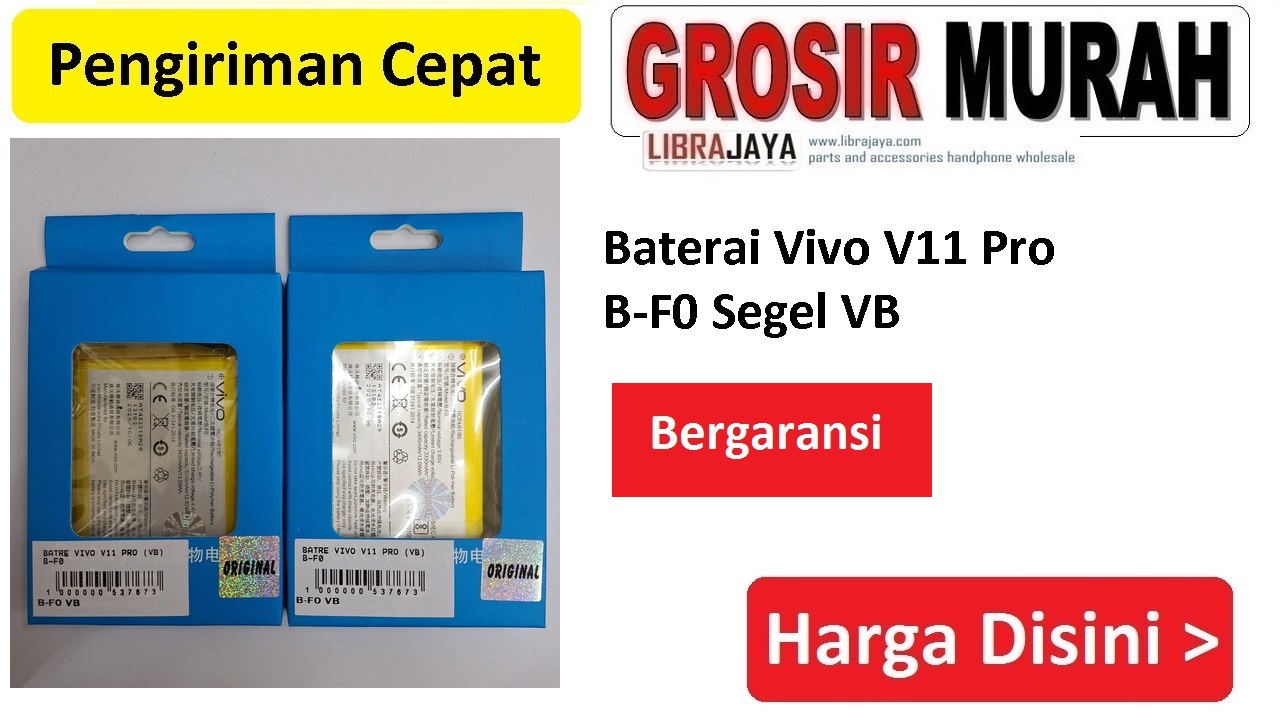 Baterai Vivo V11 Pro B-F0 Segel VB bergaransi