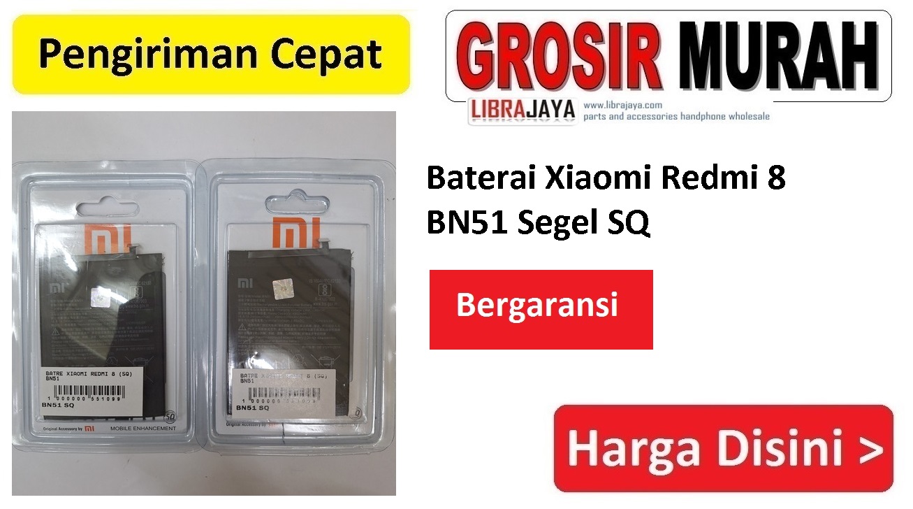 Baterai Xiaomi Redmi 8 BN51 Segel SQ