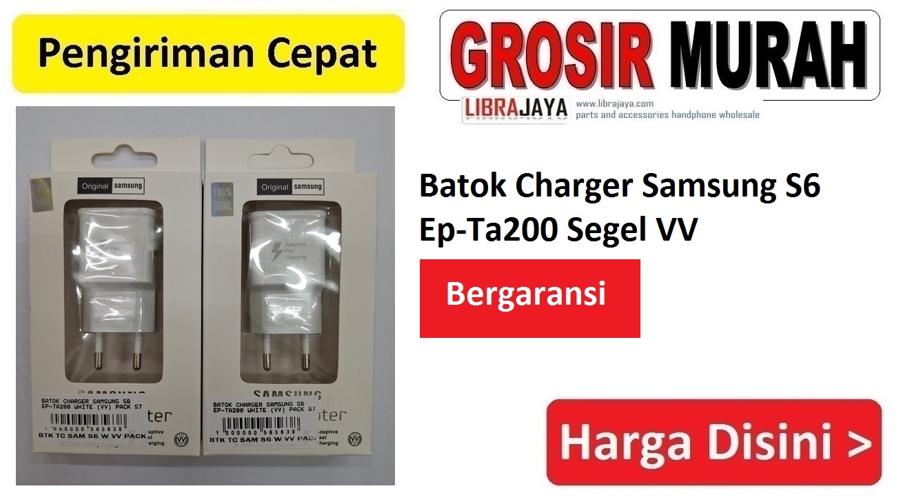 Batok Charger Samsung S6 Ep-Ta200 Segel VV