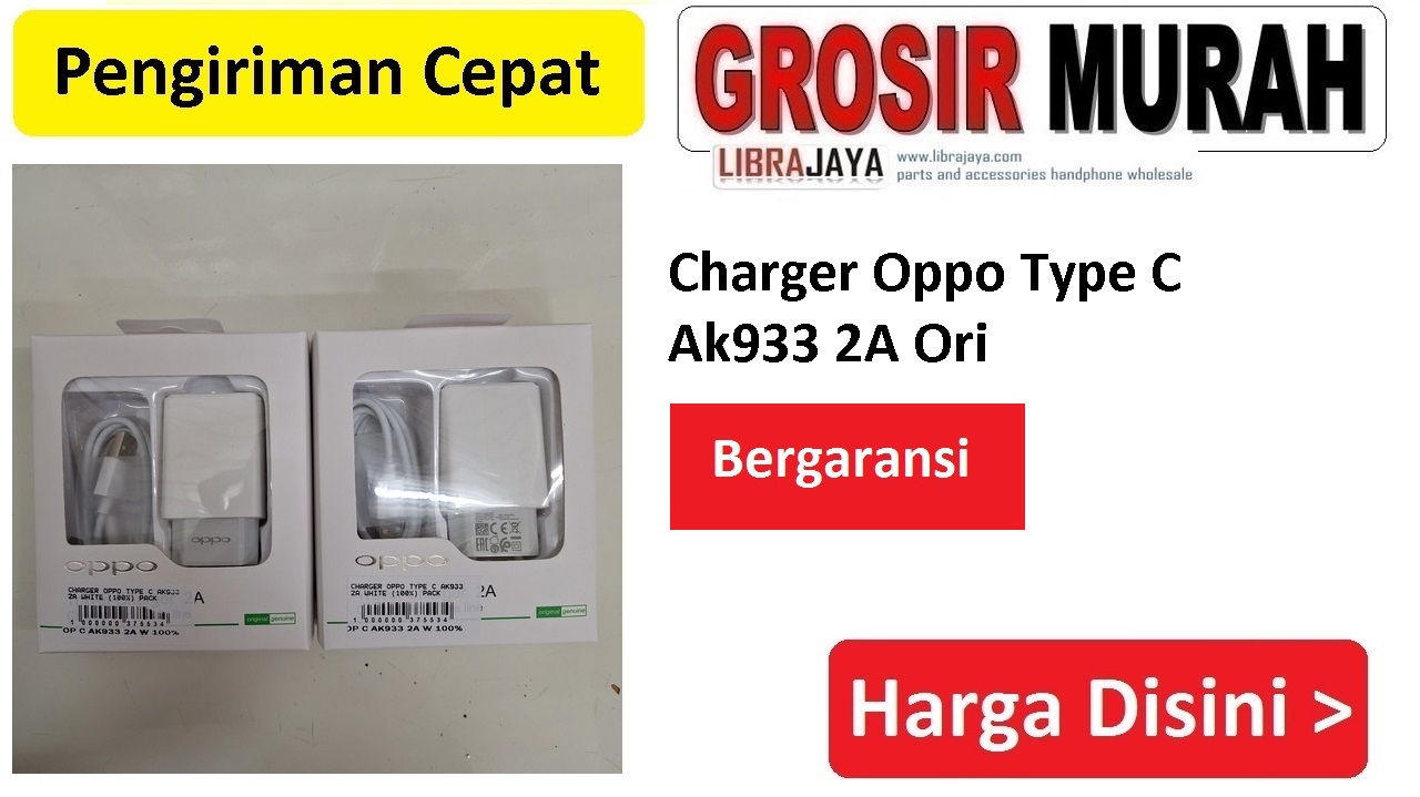 Charger Oppo Type C Ak933 2A Ori