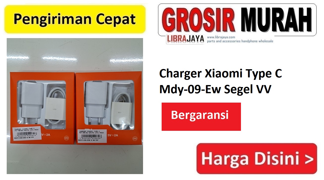 Charger Xiaomi Type C Mdy-09-Ew Segel VV