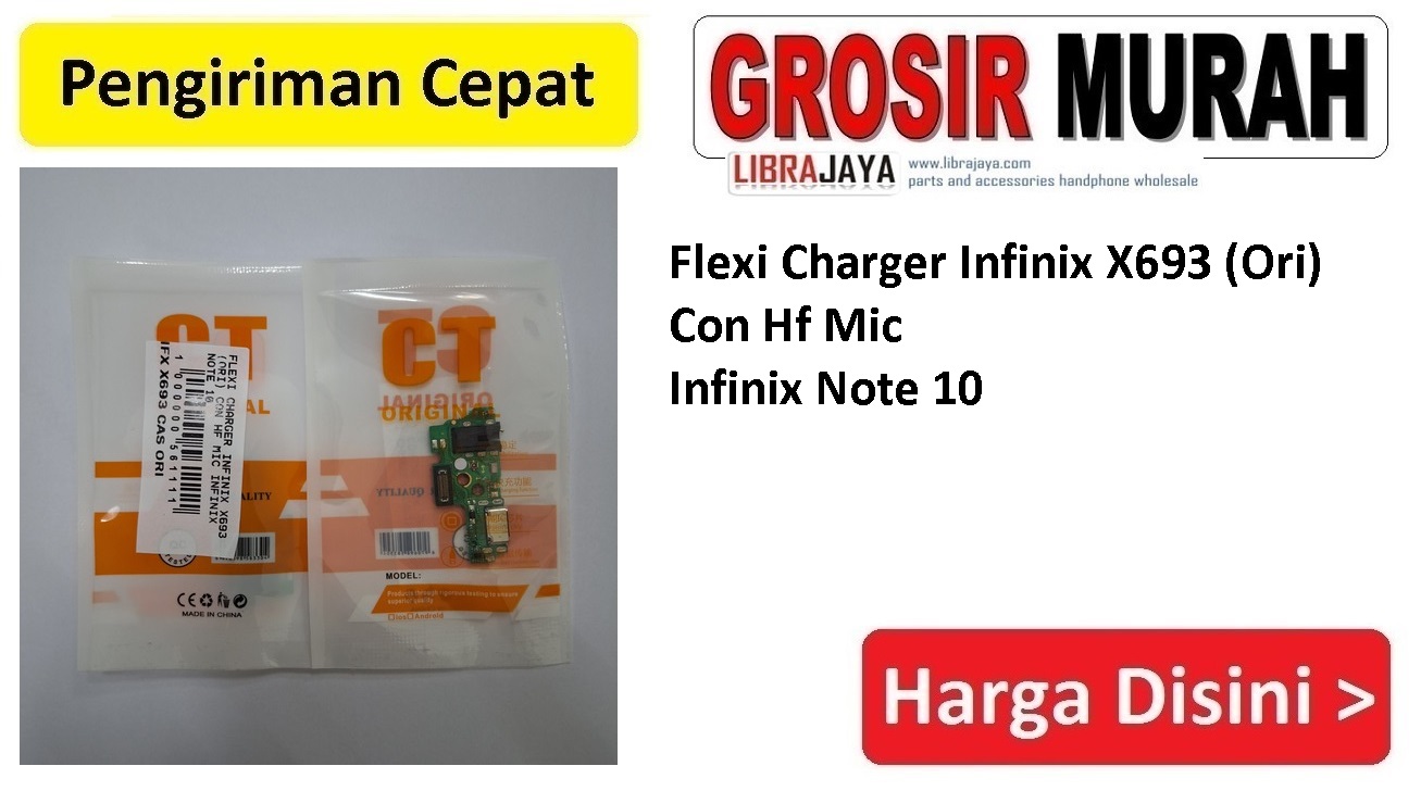 Fleksibel Charger Ori Infinix Note 10 Con Hf Mic Infinix X693