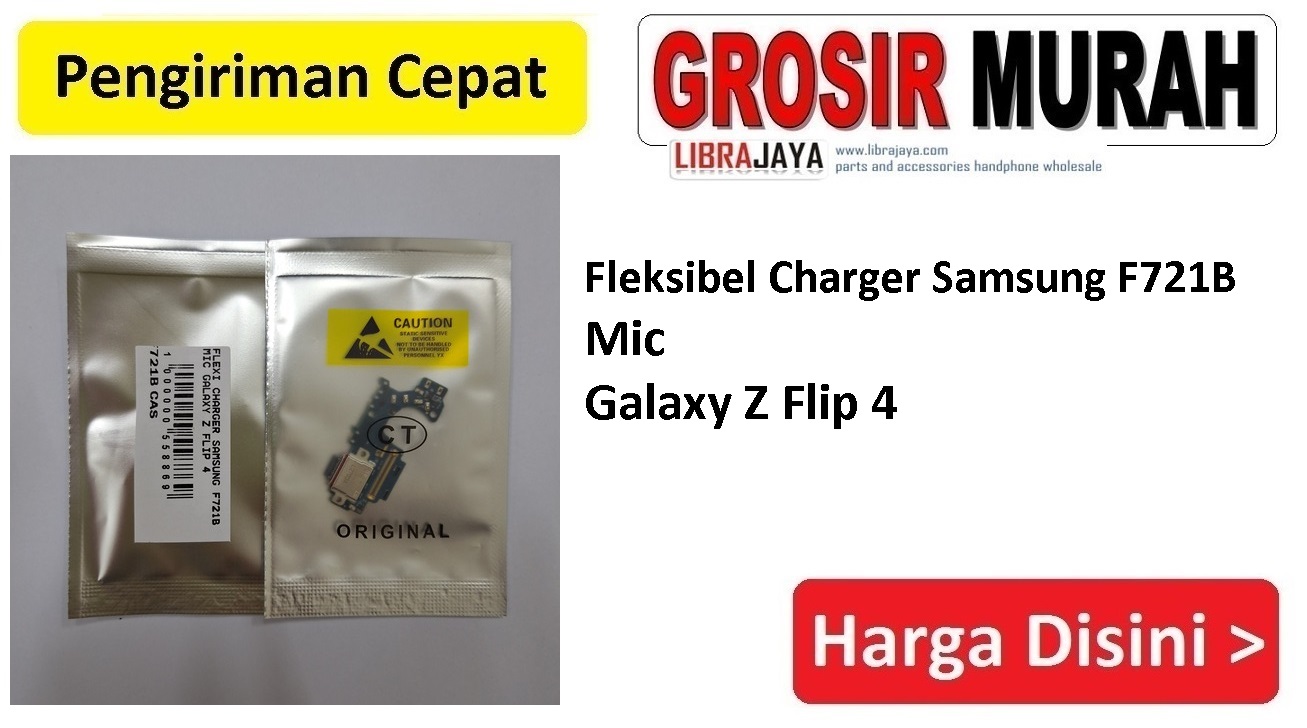 Fleksibel Charger Samsung F721B Z Flip 4