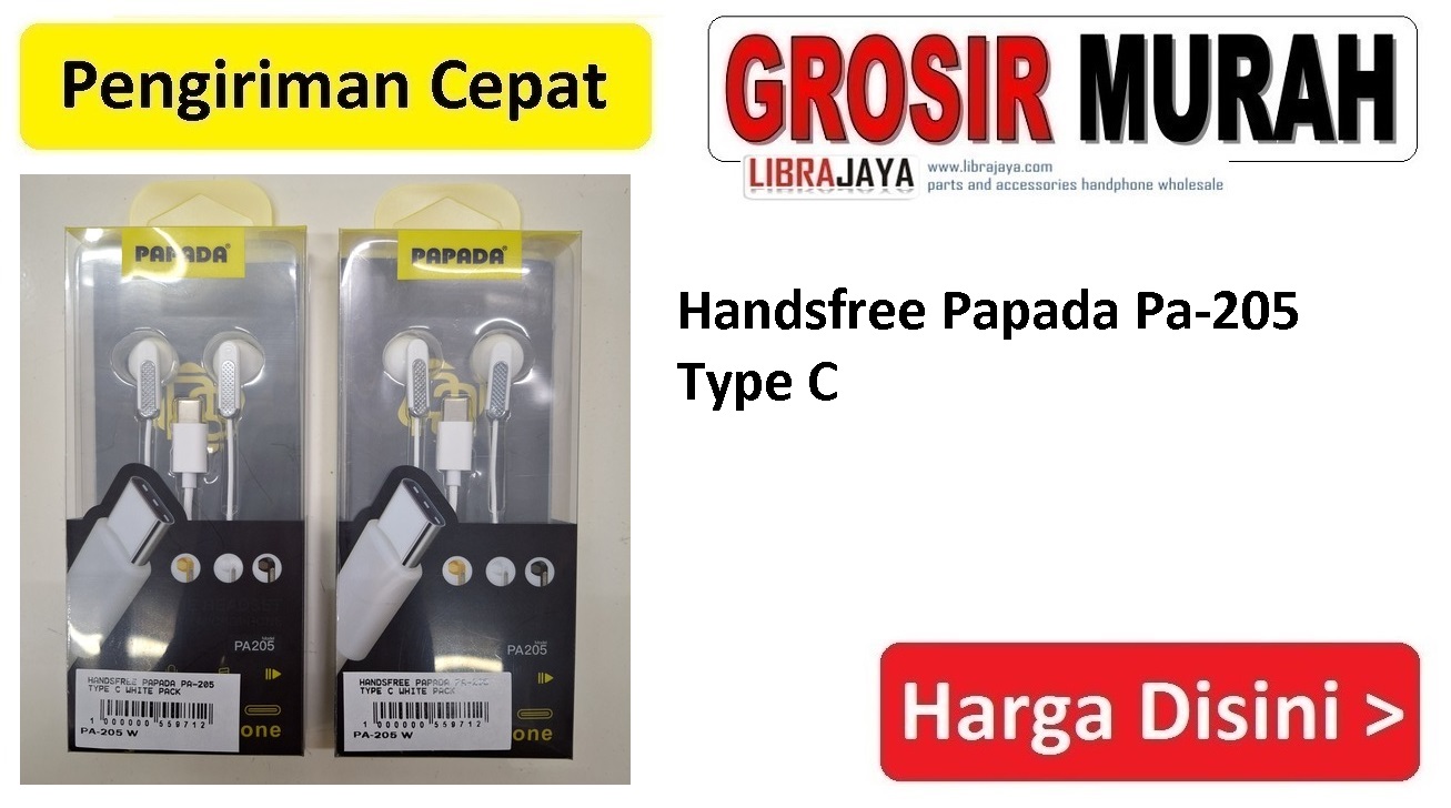 Handsfree Papada Pa-205 Type C