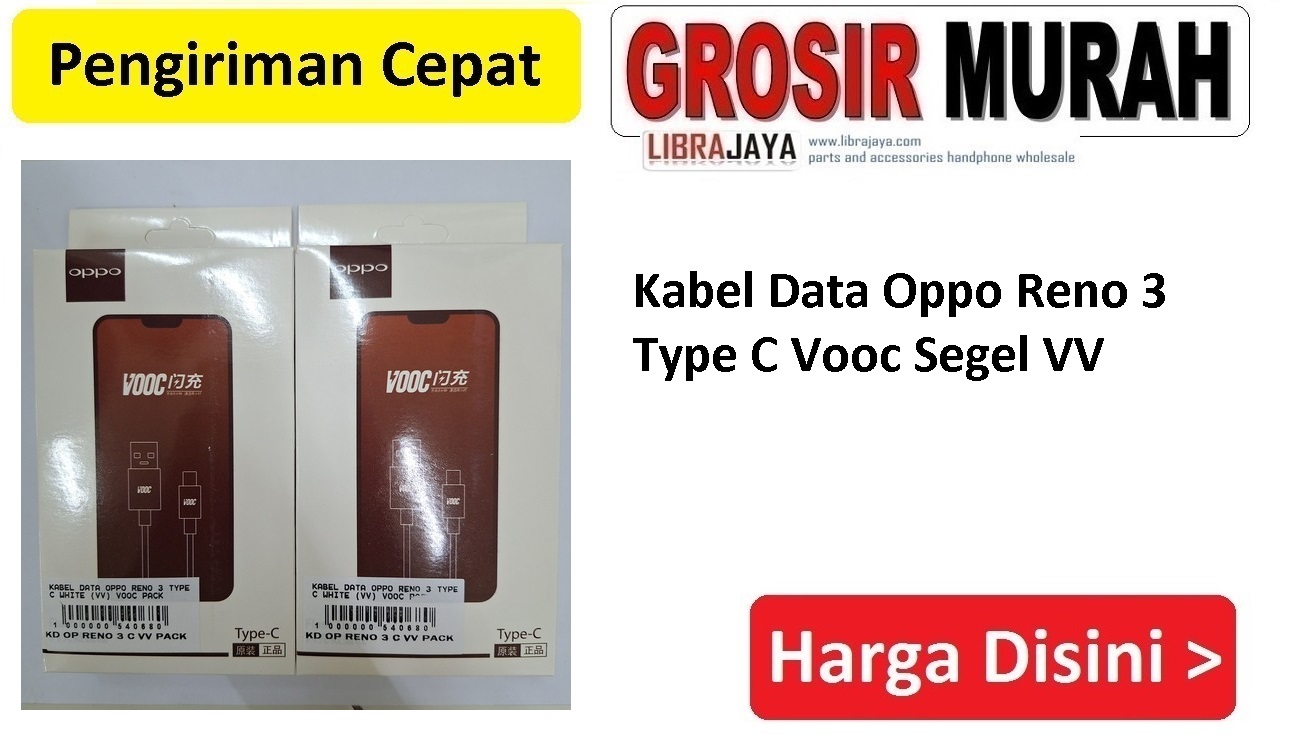 Kabel Data Oppo Reno 3 Type C Vooc Segel VV