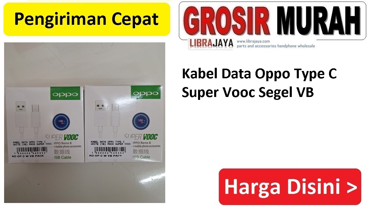 Kabel Data Oppo Type C Super Vooc Segel VB