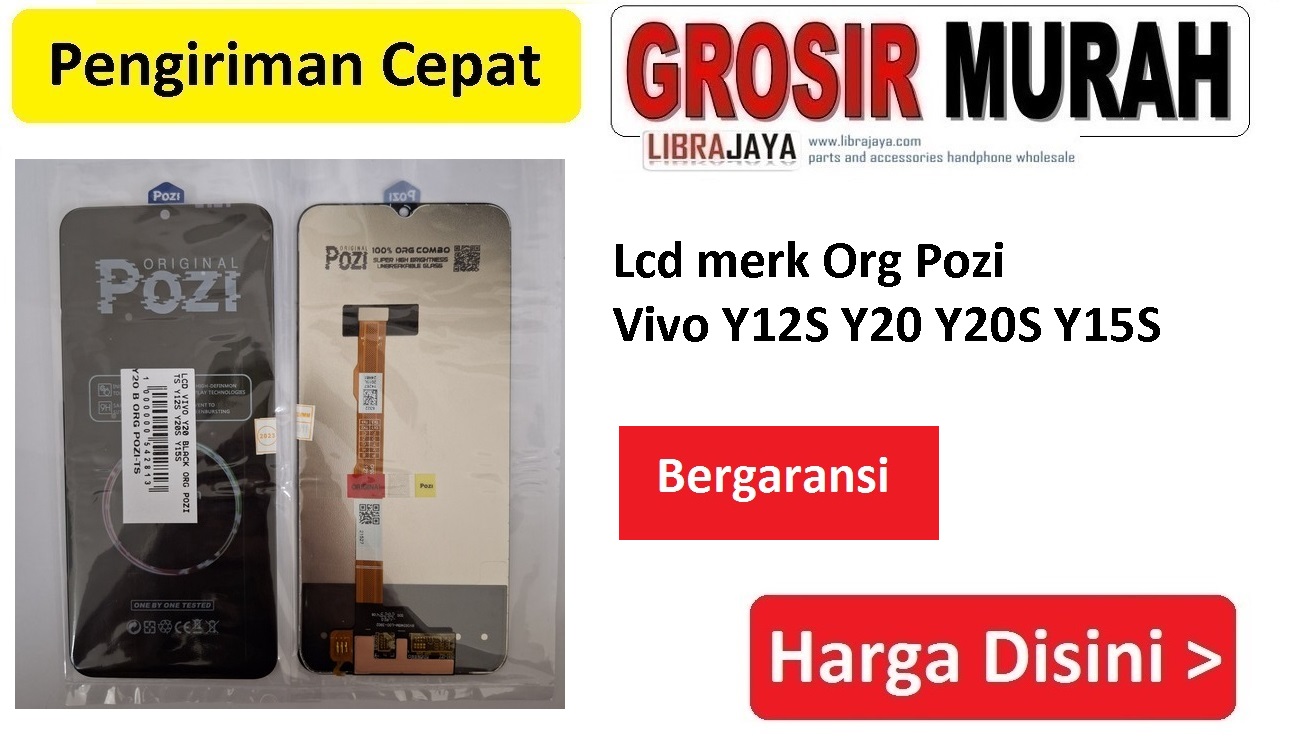 Lcd merk Org Pozi Vivo Y12S Y20 Y20S Y15S BV065WBM-L00-3902 Bergaransi