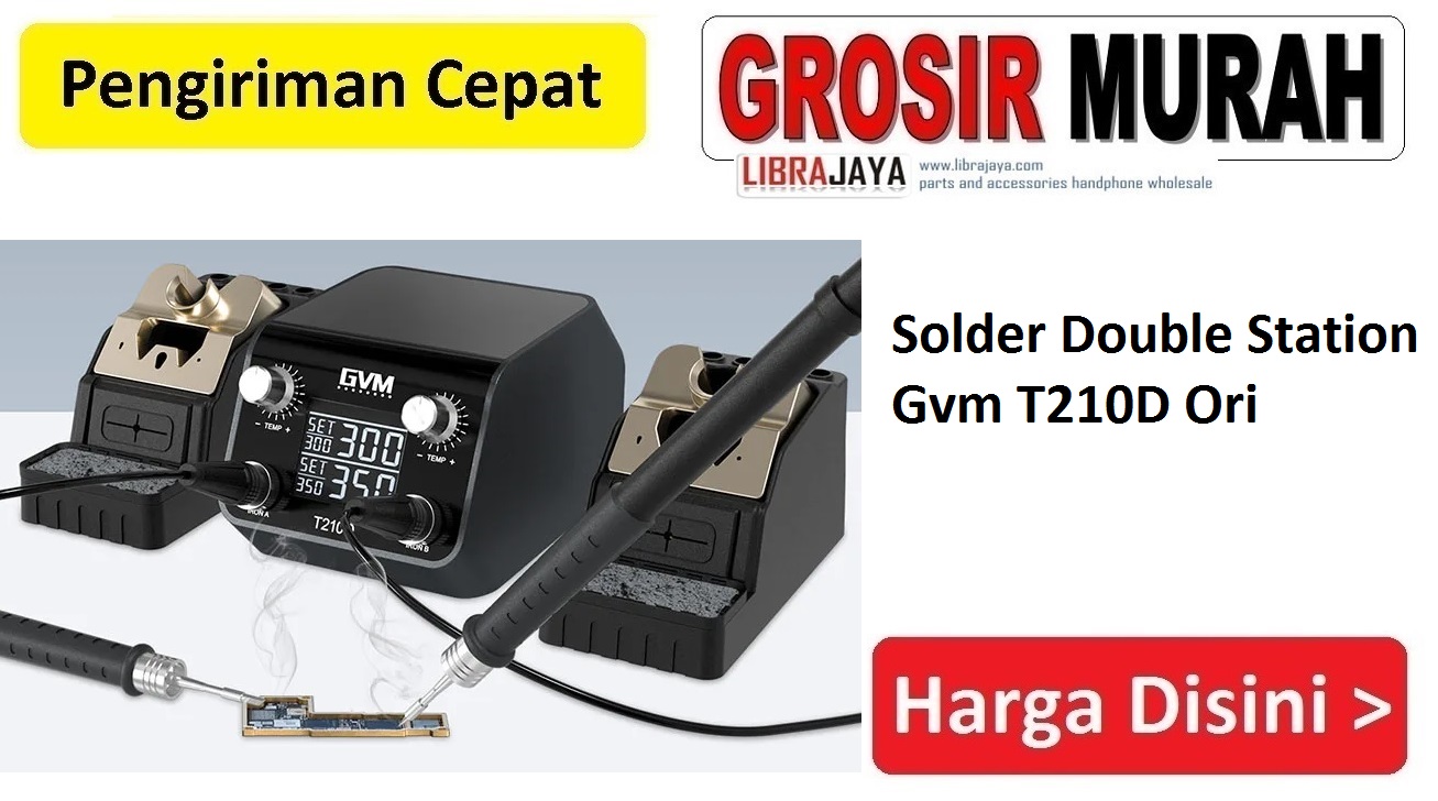 Solder Double Station Gvm T210D Ori