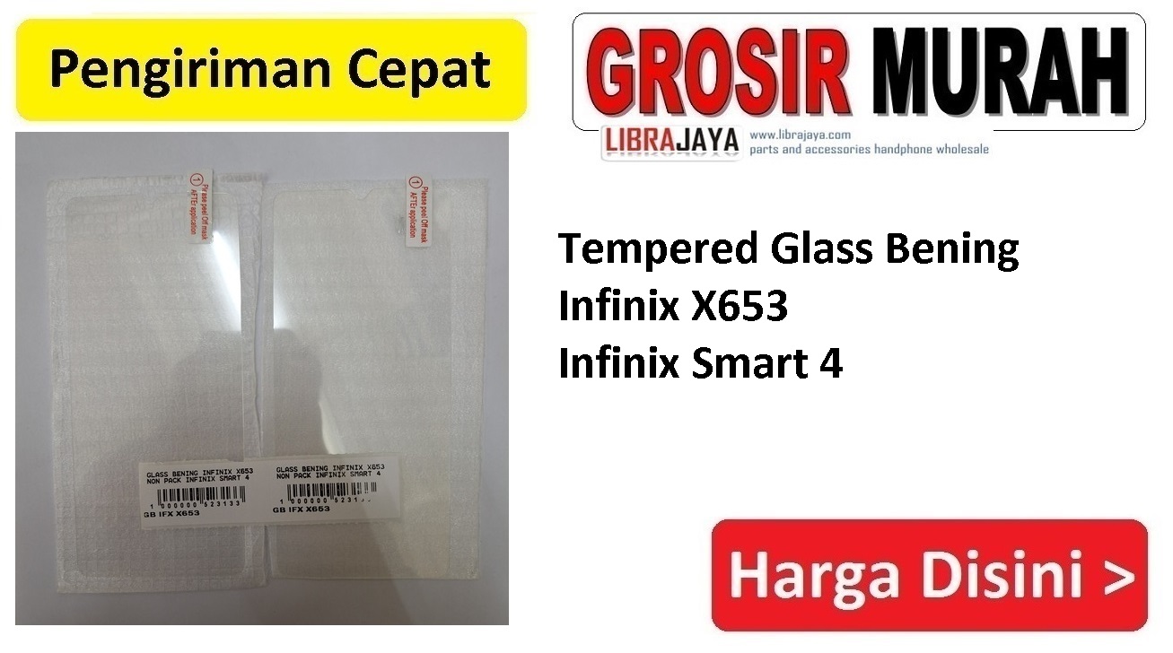 Tempered Glass Bening Infinix X653 Infinix Smart 4