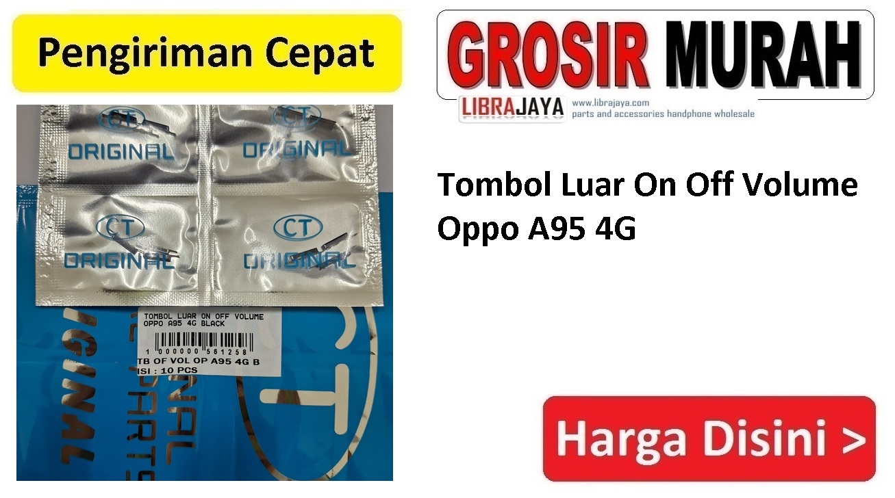 Tombol Luar On Off Volume Oppo A95 4G