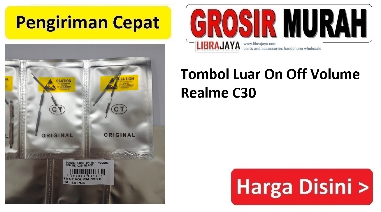 Tombol Luar On Off Volume Realme C30