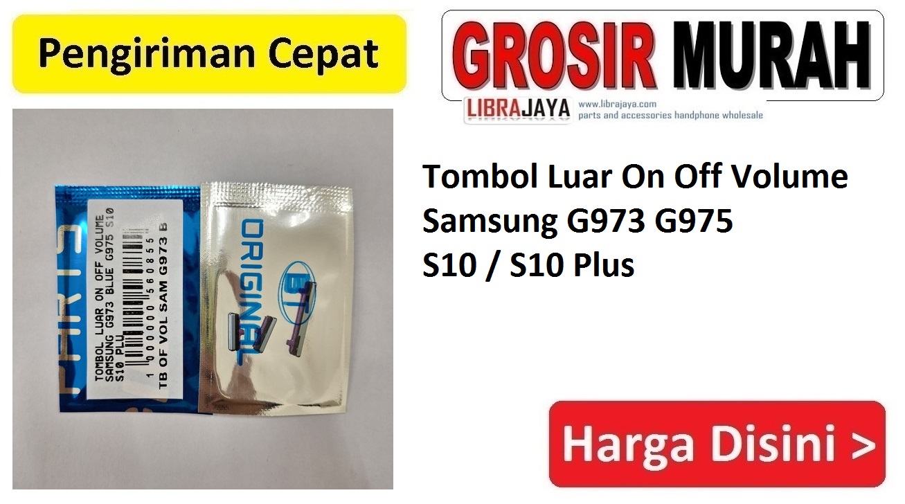 Tombol Luar On Off Volume Samsung G973 G975 S10 S10 Plus