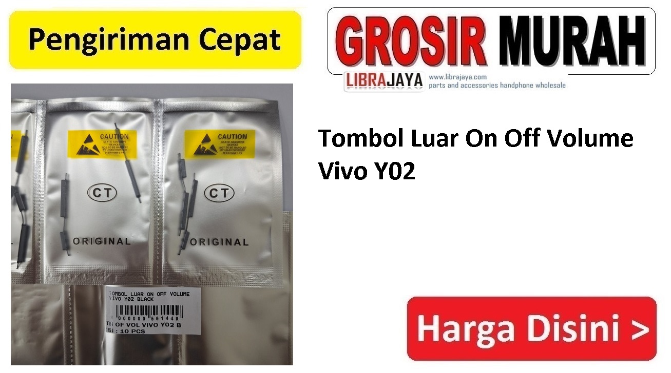 Tombol Luar On Off Volume Vivo Y02 Vivo Y02s